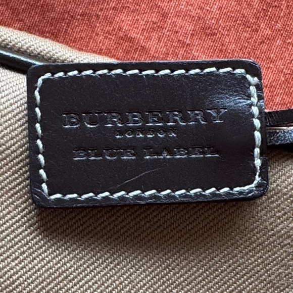 BURBERRY  Tan and Brown Bag - Picture 2 of 11